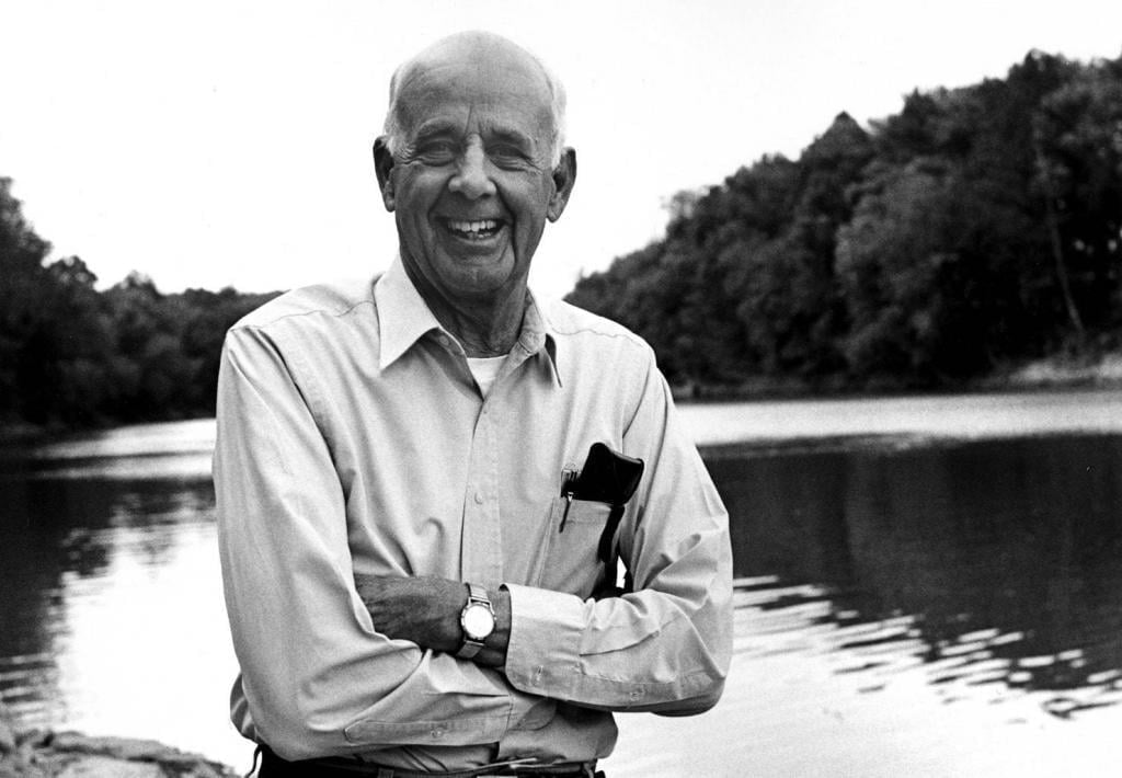 Wendell Berry black and white photo