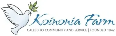 Koinonia called to community and service dove logo